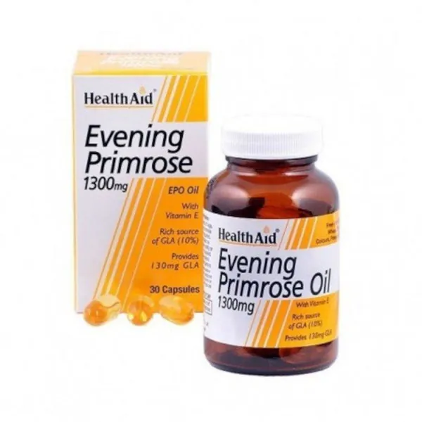 Health Aid Aceite de Onagra 1300 mg 30 Cápsulas