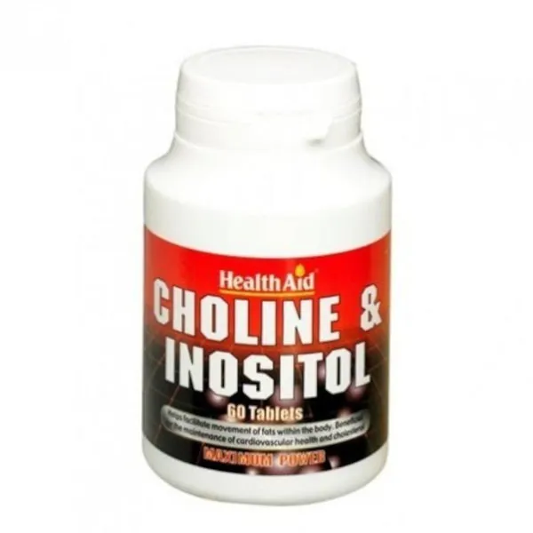 Health Aid Colina & Inositol 250 mg 60 Comprimidos