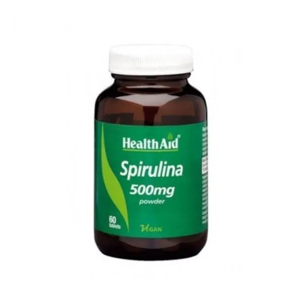 Health Aid Espirulina 500 mg 60 Comprimidos
