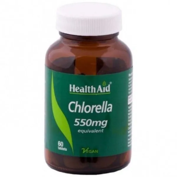 Health Aid Nutrinat Chlorella 550 mg 60 Comprimidos