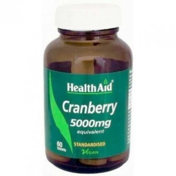 Health Aid Arándano Rojo 5000 mg 60 Comprimidos