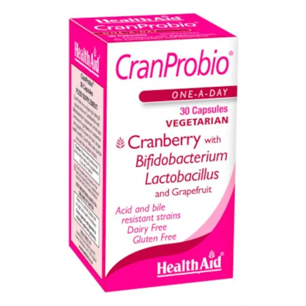 Health Aid Cranprobio 30 Cápsulas