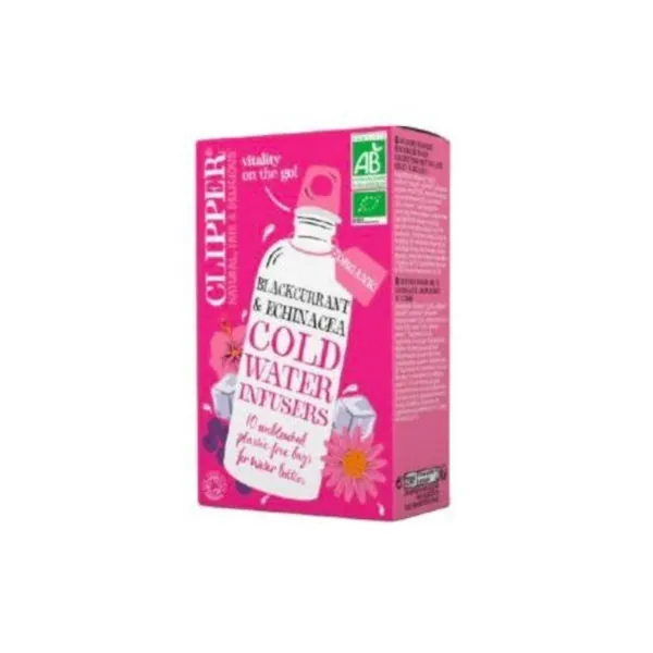 Cupper Infusión Fría con Grosella Negra y Equinácea Bio 10 Bolsas