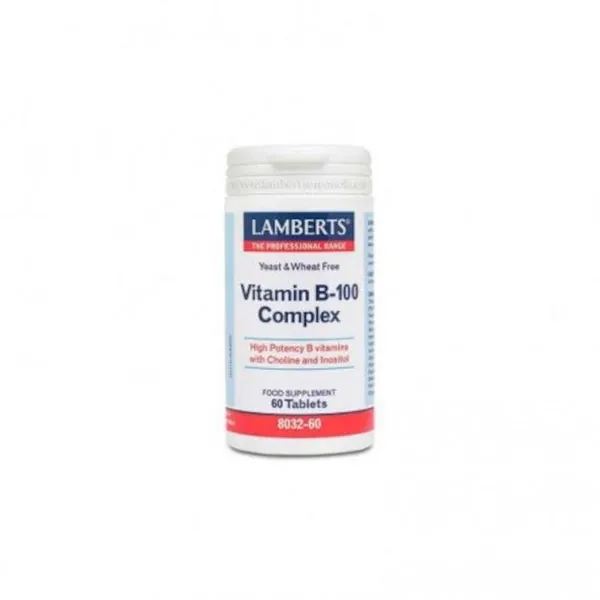 Lamberts Vitamina B-100 Complex 60 Cápsulas