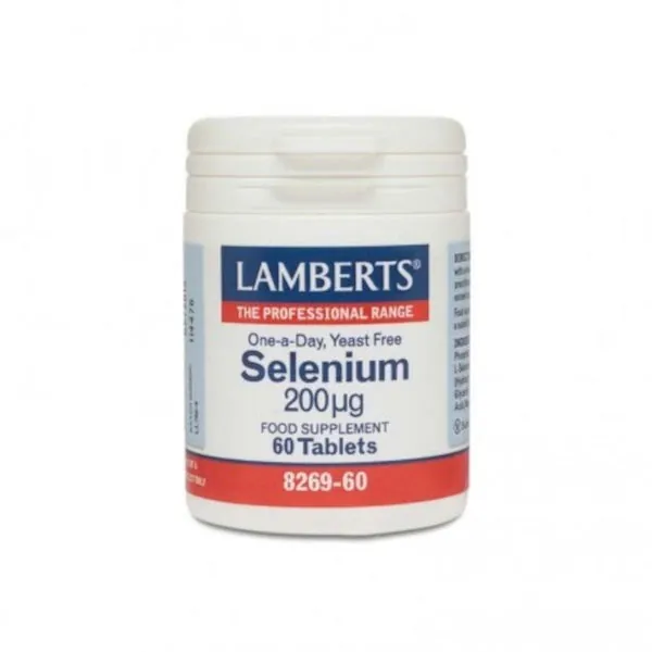 Lamberts Selenio 200 mcg (Selenio-L-Metionina) 60 Comprimidos