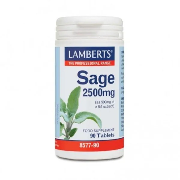 Lamberts Salvia 2500 mg 90 Comprimidos