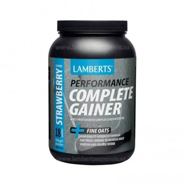 Lamberts Complete Gainer Sabor Fresa 1,8 kg