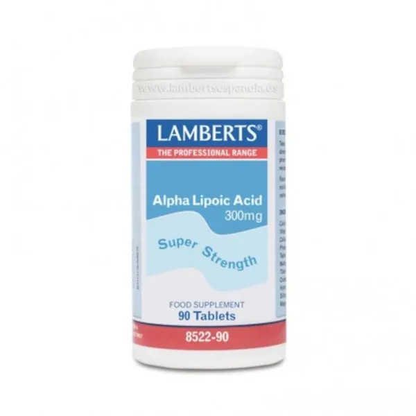 Lamberts Ácido Alfa Lipoico 300 mg 90 Cápsulas