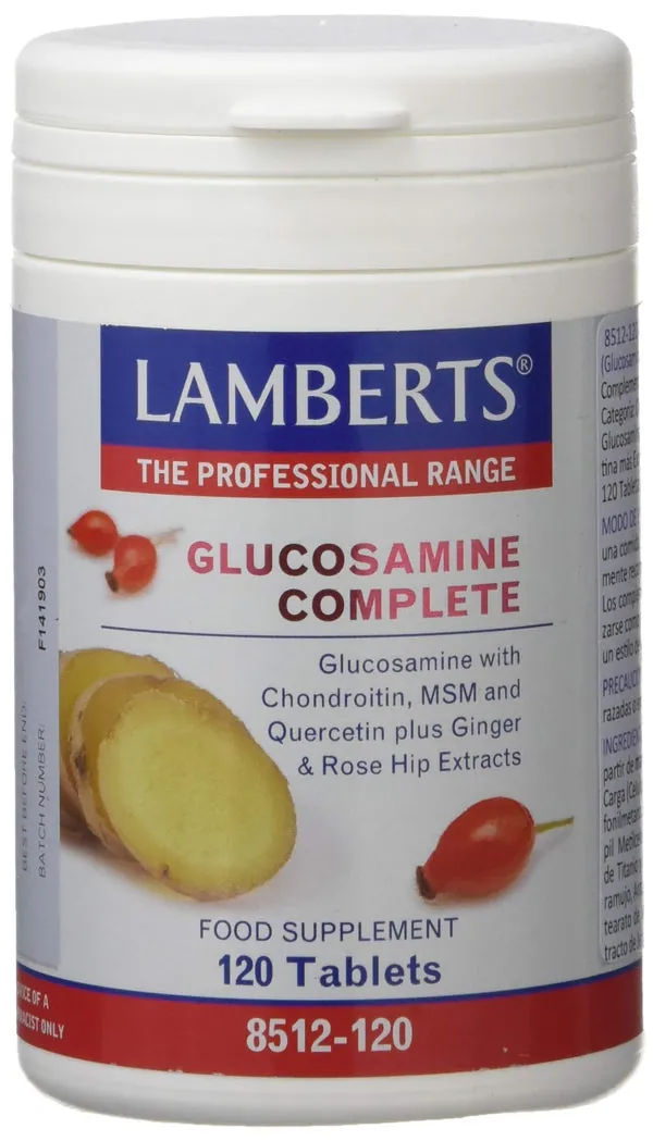 Lamberts Glucosamina Completa 120 Tabletas