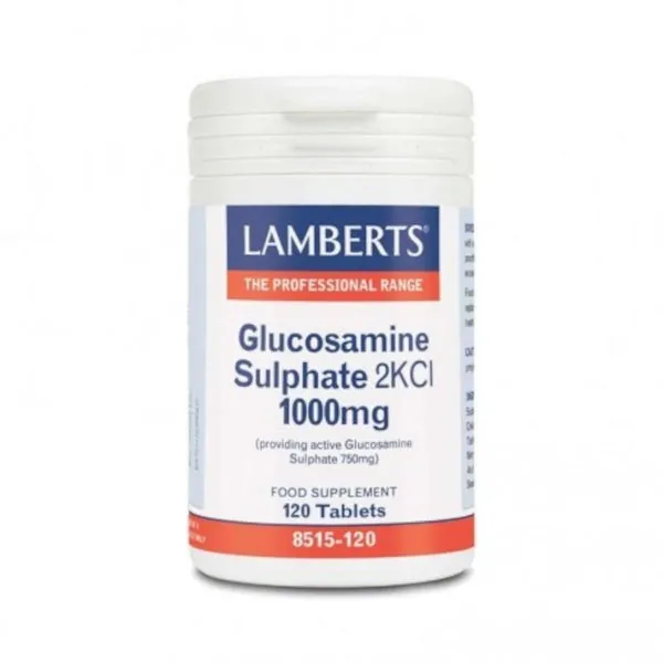 Lamberts Sulfato de Glucosamina 1000 mg 120 Comprimidos