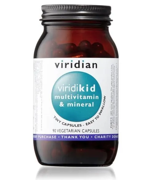 Viridian Viridikid Mulivit Y Minerales Mini 90 Vcaps