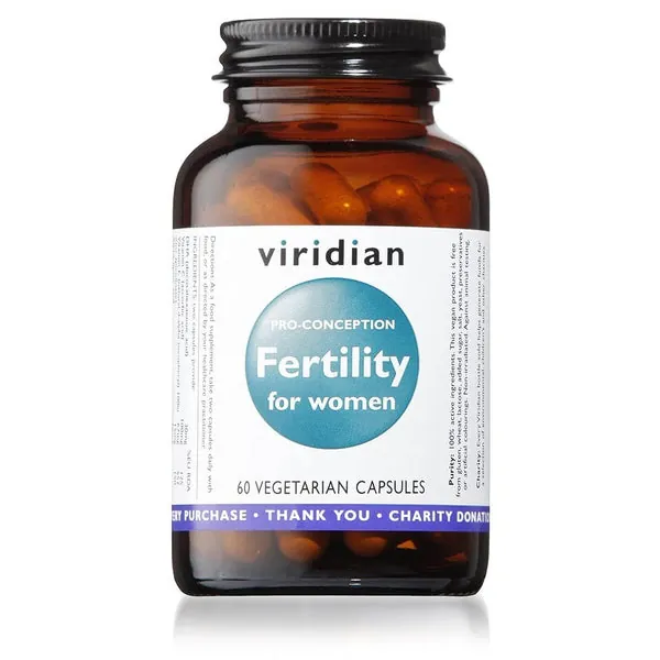 Viridian Fertility para Mujeres 60 Vcaps