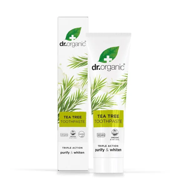 Dr. Organic Pasta de Dientes de Árbol de Té 100 ml