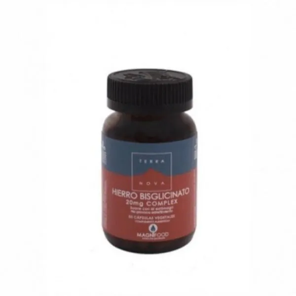Terranova Hierro Bisglicinato 20 mg 100 Cápsulas