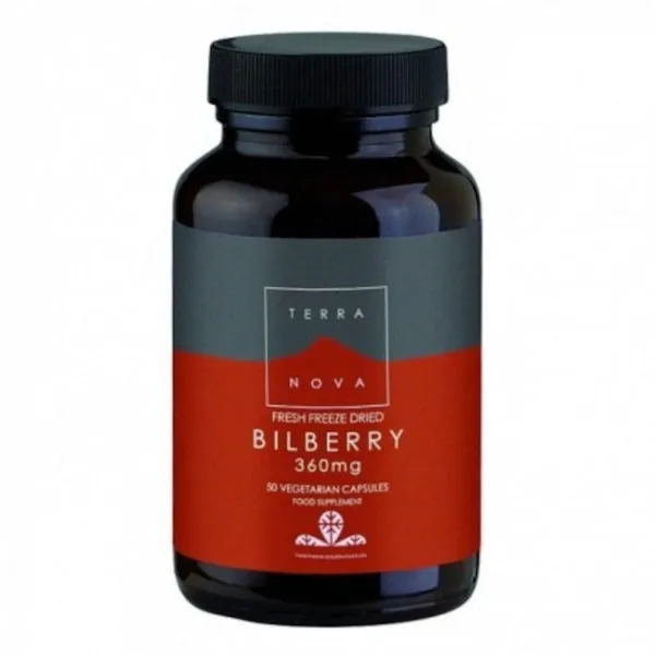 Terranova Mirtilo 360 mg 50 Cápsulas