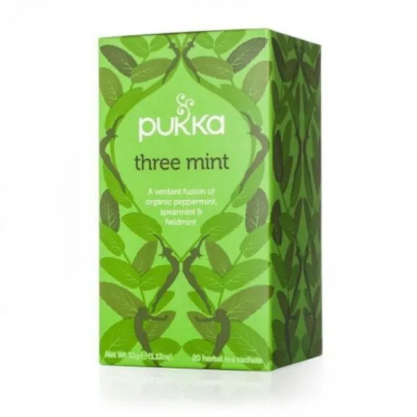 Pukka Infusión Orgánica Tres Mentas 20 Filtros
