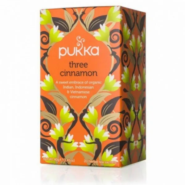 Pukka Infusión Orgánica Tres Canelas 20 Filtros