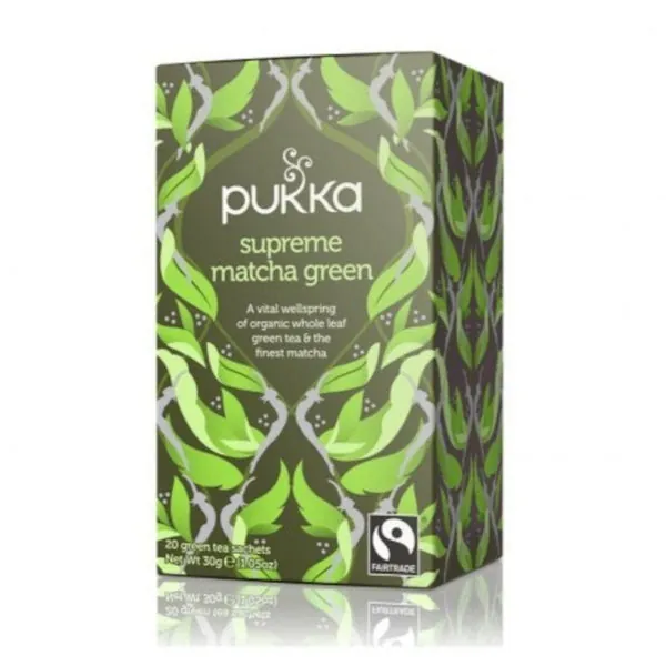 Pukka Té Orgánico Supreme Matcha Verde 20 Filtros