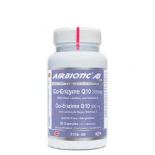 Airbiotic Q-10 AB Complex 300 mg 30 Cápsulas