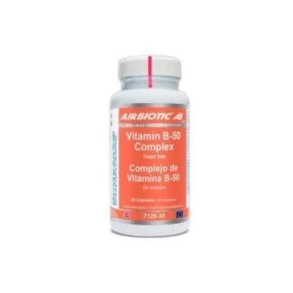 Airbiotic Vitamin B-50 Complex 30 Cápsulas
