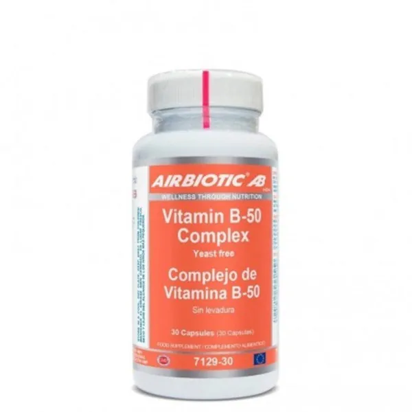 Airbiotic Vitamin B-50 Complex 60 Cápsulas
