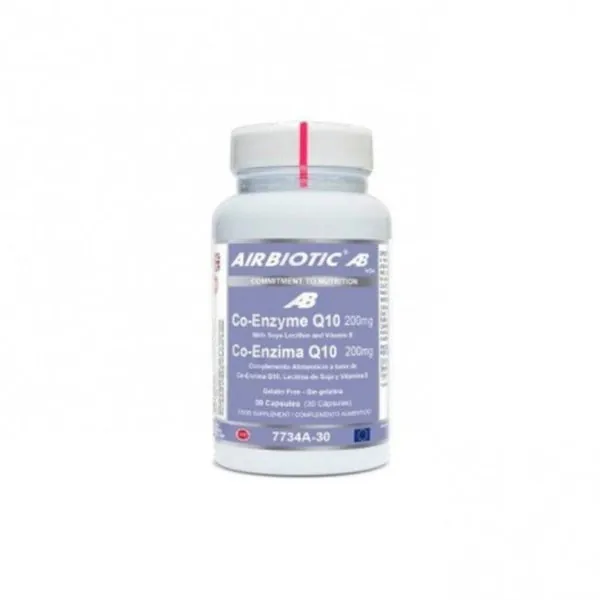 Airbiotic Q-10 AB Complex 200 mg 30 Cápsulas