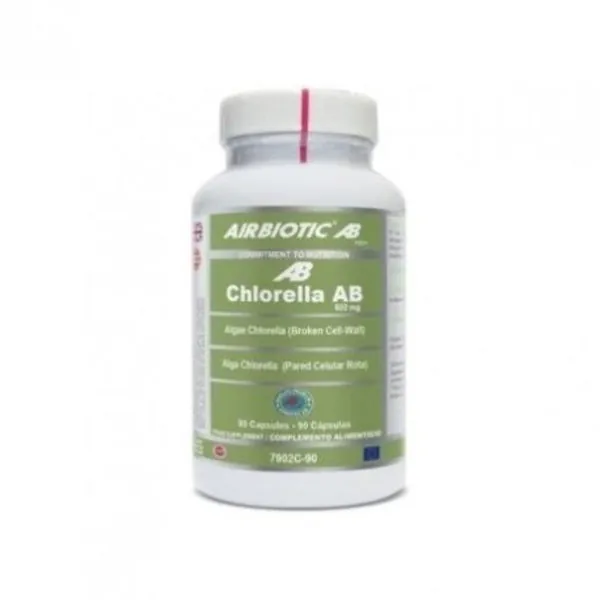 Airbiotic Chlorella AB 600 mg 90 Cápsulas