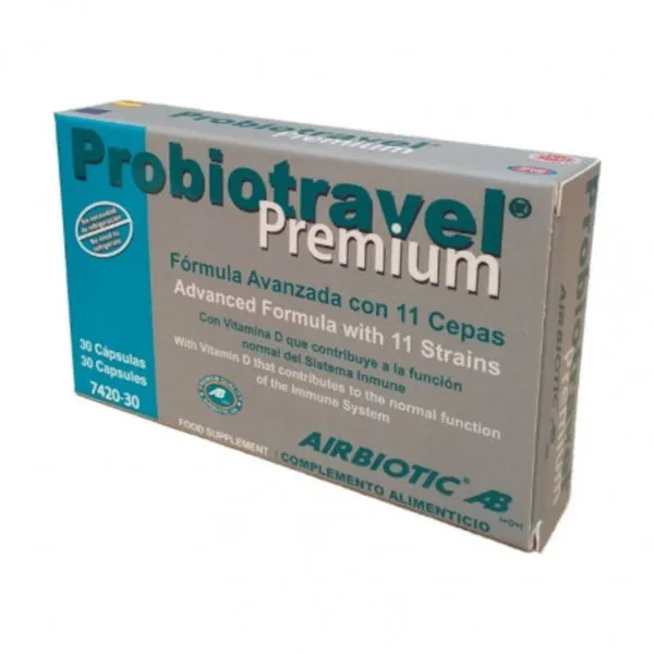Airbiotic Probiotravel 30 Cápsulas