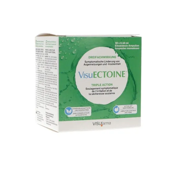 VISUECTOINE Triple Acción 30 monodosis