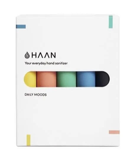 HAAN Higienizante de Manos Pack 5x30ml (Fragancias Daily Moods)