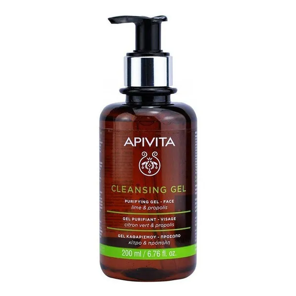 APIVITA Gel Limpiador Propóleo y Lima Piel Grasa y Mixta 200ml