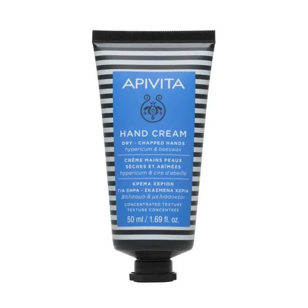 Apivita Crema de Manos Secas y Agrietadas con Hipérico 50ml