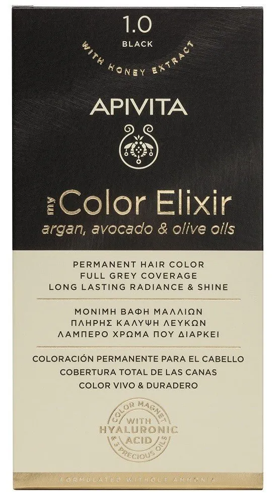APIVITA Tinte 1.0 Negro My Color Elixir