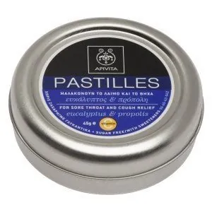 Apivita Pastillas Eucalipto y Propóleo 45g