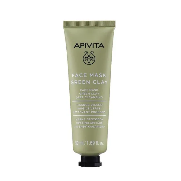 APIVITA Mascarilla Facial Limpiadora con Arcilla Verde 50ml