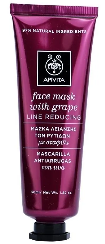 APIVITA Mascarilla Facial Antiarrugas con Uva 50ml
