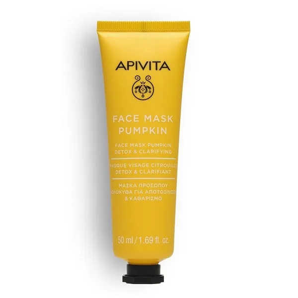 APIVITA Mascarilla Facial Limpiadora Detox con Calabaza (Pumkin) 50ml