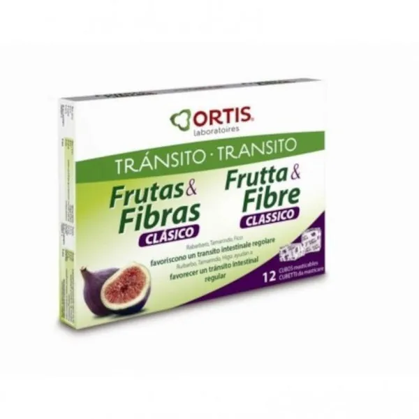 Ortis Frutas y Fibras Clásico 12 Sticks