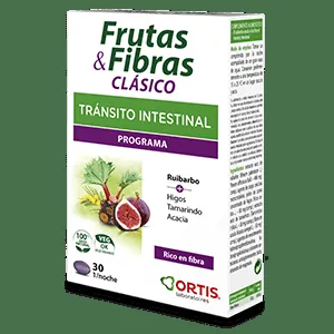 Ortis Frutas & Fibra Clásico 30 Comprimidos