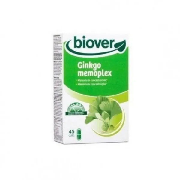 Biover Ginkgo Memoplex Memoria 45 Cápsulas