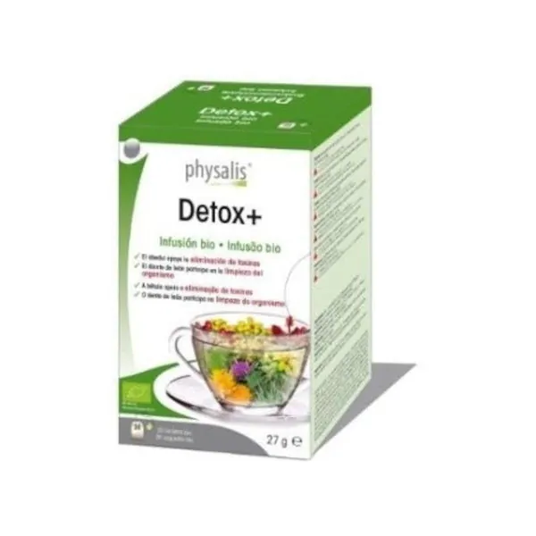 Physalis Detox+ Infusión Bio 20 Filtros