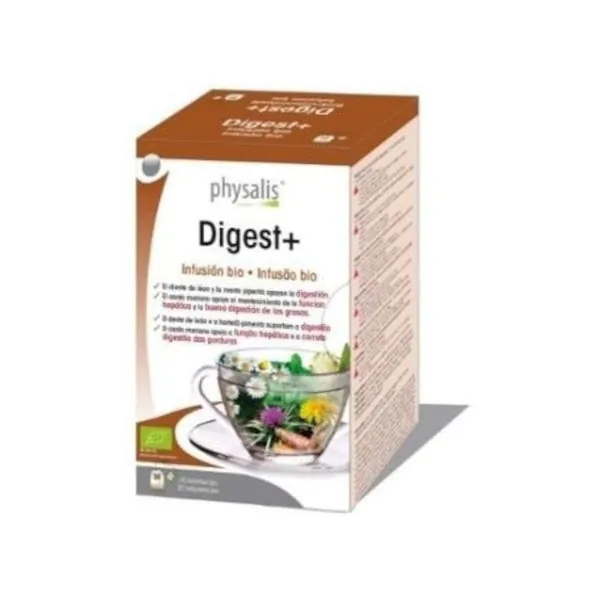 Physalis Digest+ Infusión Bio 20 Filtros