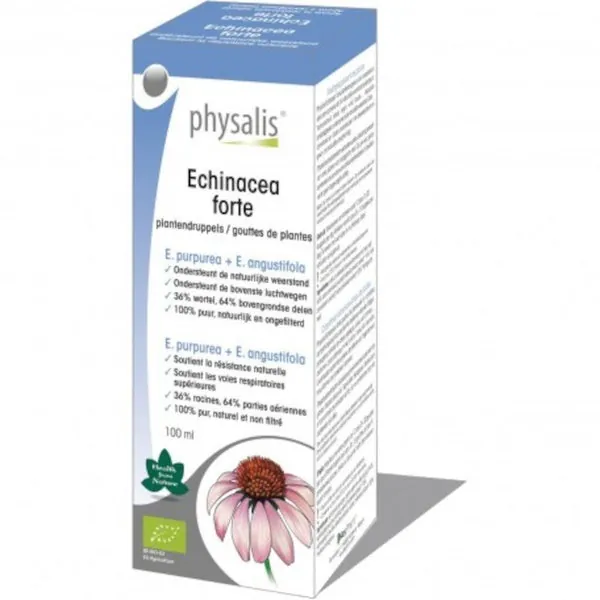 Physalis Extracto Echinacea Forte Gotas de Plantas Bio 100 ml