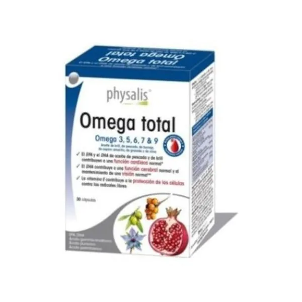 Physalis Omega Total 30 Cápsulas