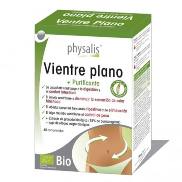 Physalis Vientre Plano Bio 45 Comprimidos