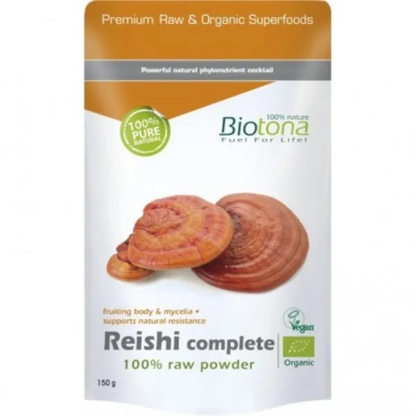 Biotona Polvo de Reishi Completo 200 g