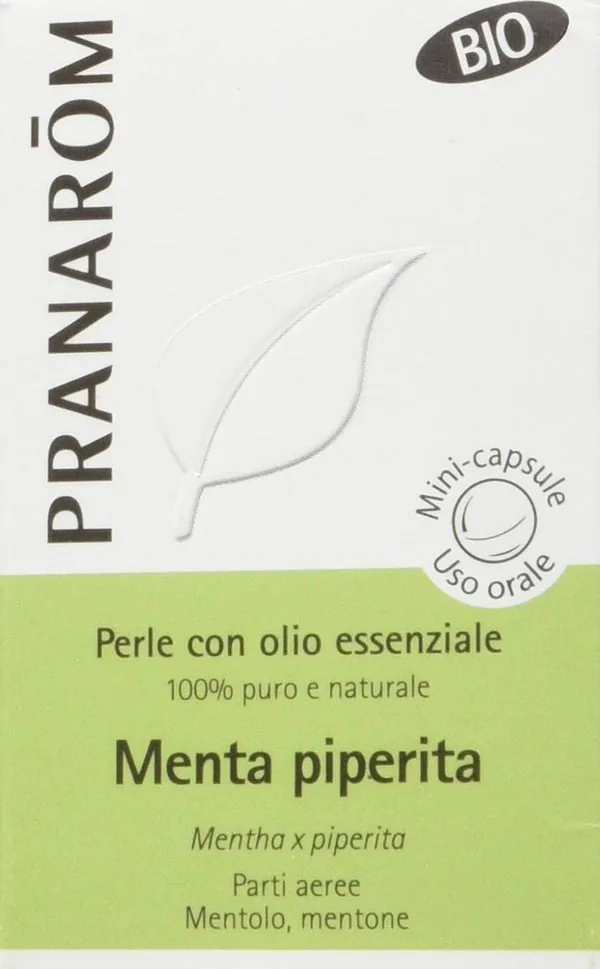 Pranarom Menta Piperita Bio 60 Cápsulas