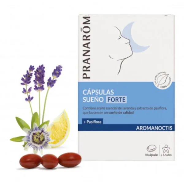 Pranarom Aromanoctis Sueño y Relajación 30 Cápsulas