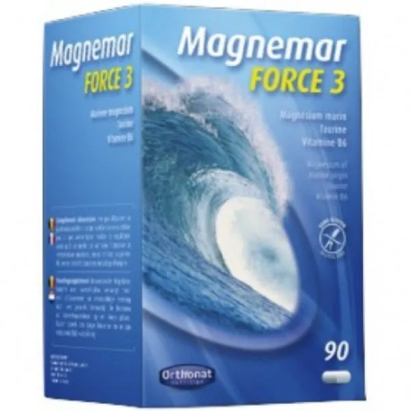 Ortho Nat Magnemar Force 3 90 Cápsulas