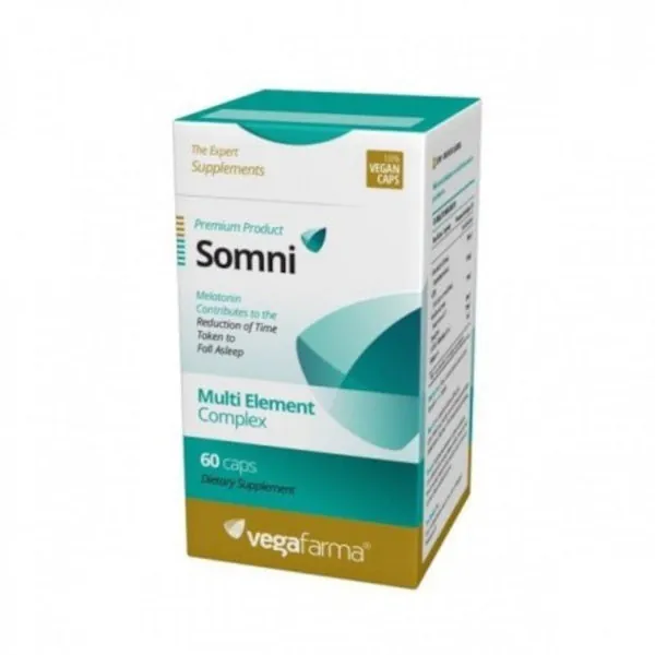 Vegafarma Somni 60 Cápsulas